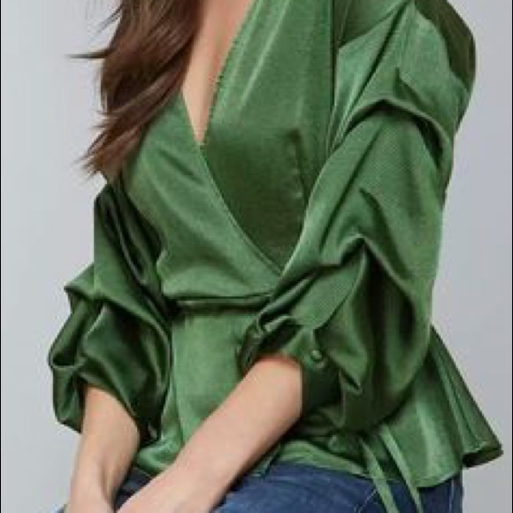 bebe Tops - Gorgeous Bebe Satin Blouse